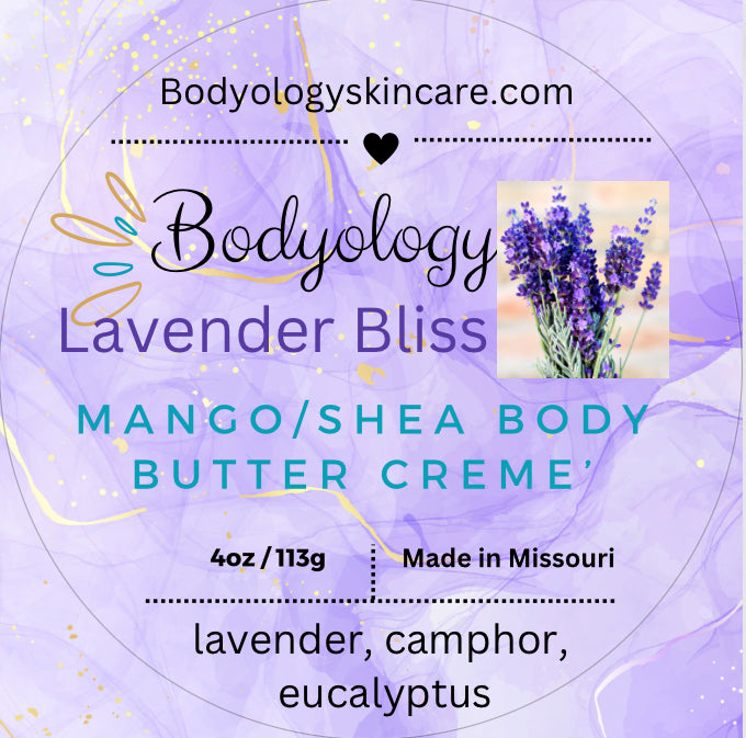 Hydrating Shea Body Butter Cream 8 oz jar